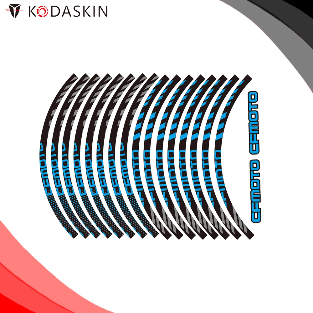 KODASKIN 2D круглая наклейка для мотоцикла большой обод колеса CFMOTO Spring Breeze 150NK 400NK 650NK