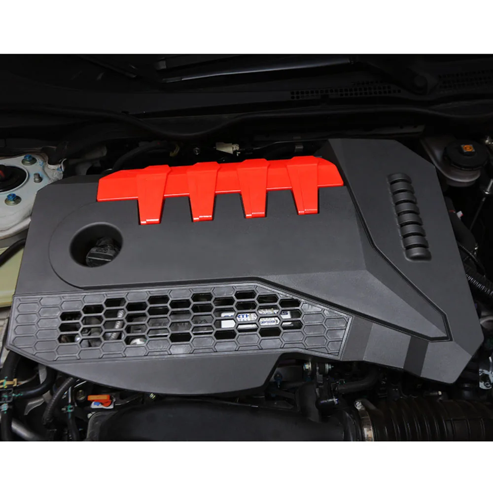 Крышка двигателя из АБС пластика крышка капота звукоизоляционная для Honda Civic 2016