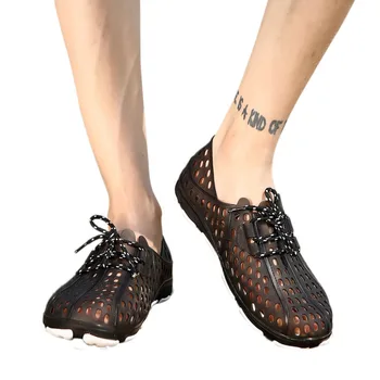 

2019 Men Summer Casual Flat Breathable Antiskid Light Slipper Beach Hole Shoes sandalsSoft EVA Injection Comfortable s0103