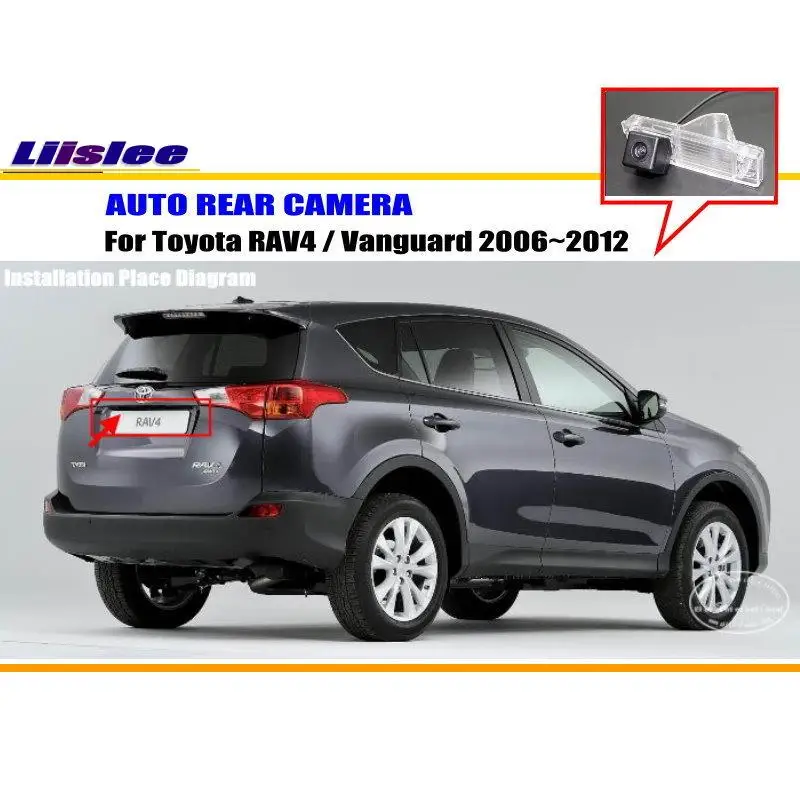 Liislee камера заднего вида для Toyota RAV4 / Vanguard 2006 ~ 2012/камера вида/NTST PAL/светильник