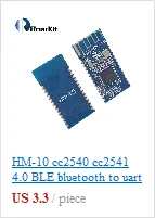 AT-09! Android IOS BLE 4,0 модуль Bluetooth для arduino CC2540 CC2541 Серийный беспроводной модуль, совместимый HM-10