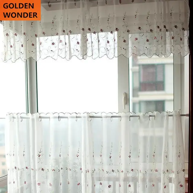 New Arrival Kitchen Curtain Coffee Curtain Blind Balloon Curtains