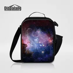 Dispalang пространство вселенной дизайн сумки обед для Для женщин Galaxy Ланчбокс Termica утепленная Коробки для обедов сумка для студента Еда сумка