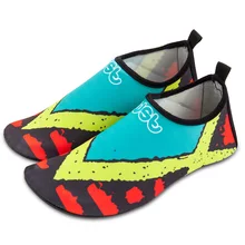 Летняя водонепроницаемая обувь для плавания Для мужчин Для женщин пляжные взрослых унисекс мягкой плоской подошве