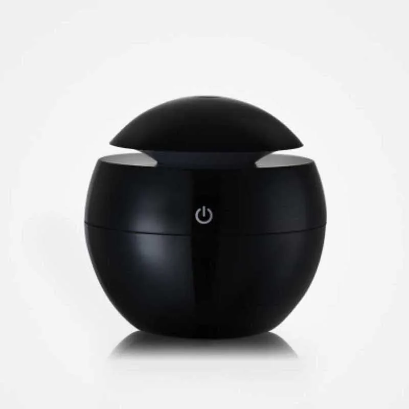 Ультразвуковой увлажнитель воздуха с зернистой текстурой древесины USB диффузор