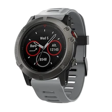 Мягкая замена для силиконового ремешка ремешок с инструментами для Garmin Fenix 5X gps часы Futural Digital JULL11