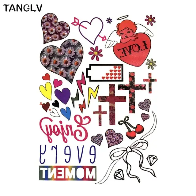 Henna Tatuagem Taty Body Art Temporary Tattoo Stickers Frog Prince