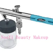 1 Набор, новинка, beauty-63003, металлическая чашка, 5 куб. См, стеклянные баночки, 20 куб. См, для татуировки, Временный Аэрограф, пистолет