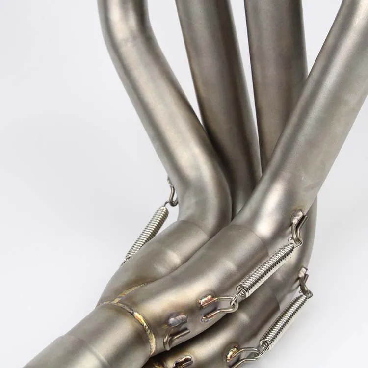 Слипоны для Кавасаки Z900 средняя труба глушителя выхлопной трубы мотоцикла полная система Модифицированная труба глушителя передняя Труба
