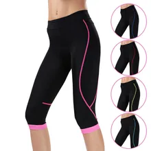 Женские 3/4 штаны для велоспорта компрессионная команда Cheji дамы 3/4 горный велосипед Колготки гонки подходят велосипедные штаны Coolmax мягкий