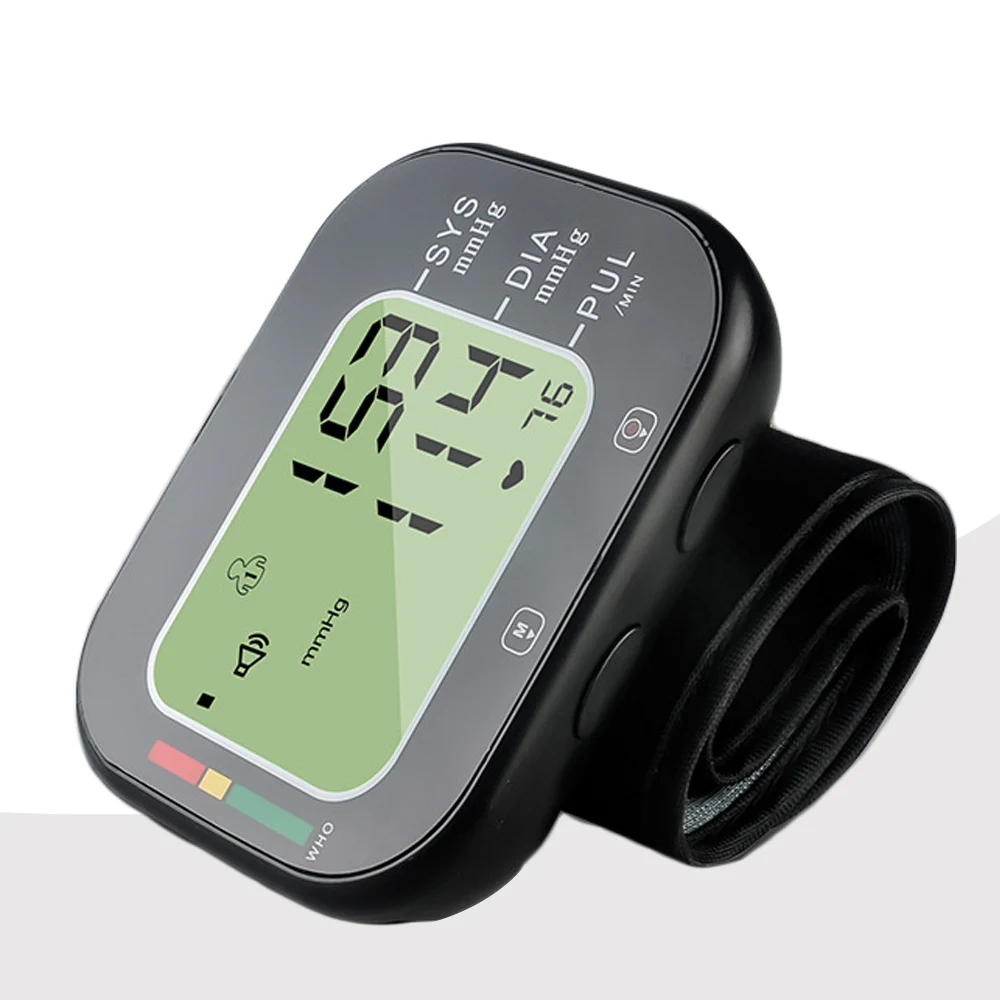 Portable Digital wrist Blood Pressure Monitor health care electronic