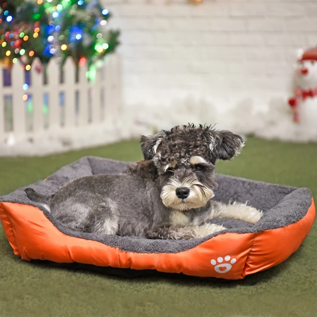 comfortable big size pet dog bed soft material pet nest dog fall and what size dog bed
