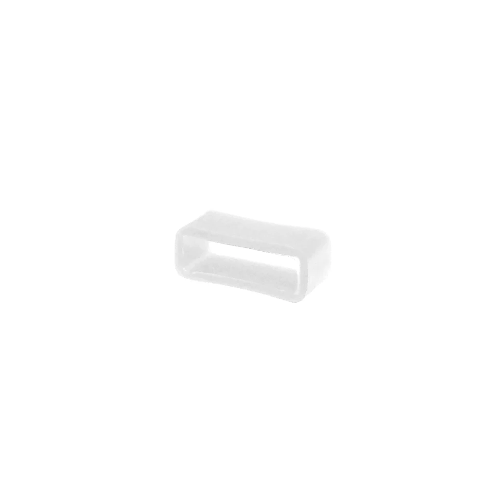 Силиконовый защитный чехол-кольцо для Xiaomi mi Band 2 3 Для Fitbit Alta HR Flex 2 ремешок - Цвет: White