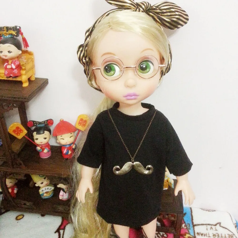 wamami 2016 New Glod Round Doll Glasses For Neo Doll Free Shipping
