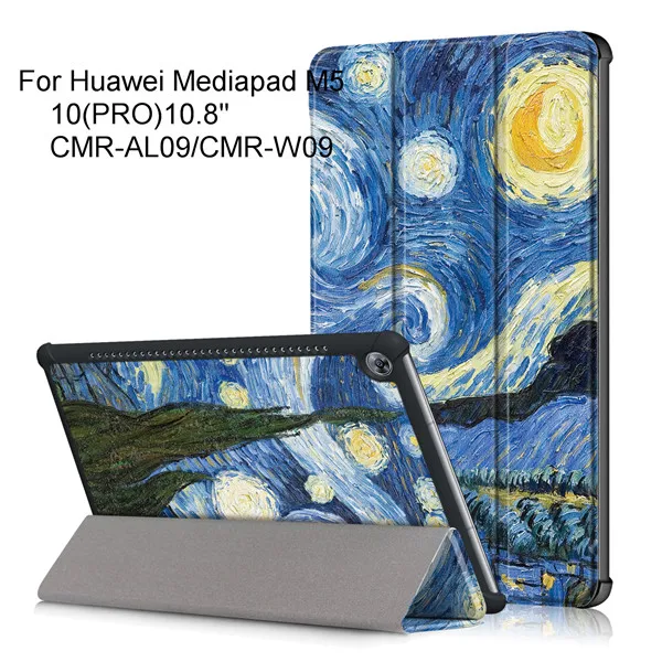 Умный чехол для huawei Mediapad M5 10,8 дюймов PC CMR-AL09/W09 для huawei Mediapad M5 10(PRO) Магнитный Премиум чехол+ подарок - Цвет: HWM510 SY XK