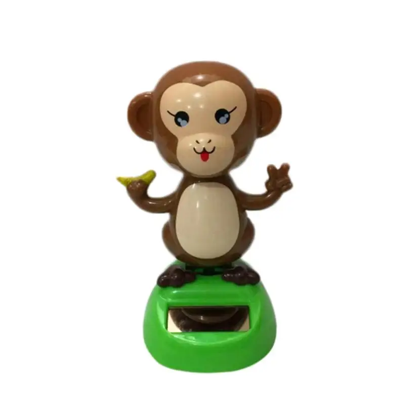

Solar Powered Dancing Animal Swinging Animated Bobble Dancer Toy Car Decor New 2017 Car-styling ornaments Christmas
