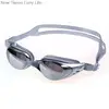 Men Women Professional Electroplate Anti Fog UV Protection Waterppoof Swim Pool Swimming Goggles Water Glasses Eyewear Earplugs ► Photo 3/6