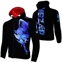 VSZAP гигантский Бодибилдинг бой с капюшоном хулиган ММА пальто Борьба Спорт Тренировка длинный рукав бег