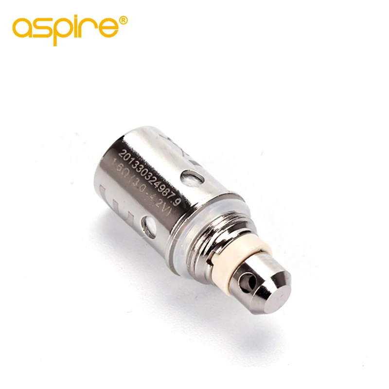 10 шт. спирали Aspire bvc 1,6/1,8/Ом Vape катушка головка для электронной сигареты CE5 ET ET-S Vivi Nova испаритель электронная сигарета катушка