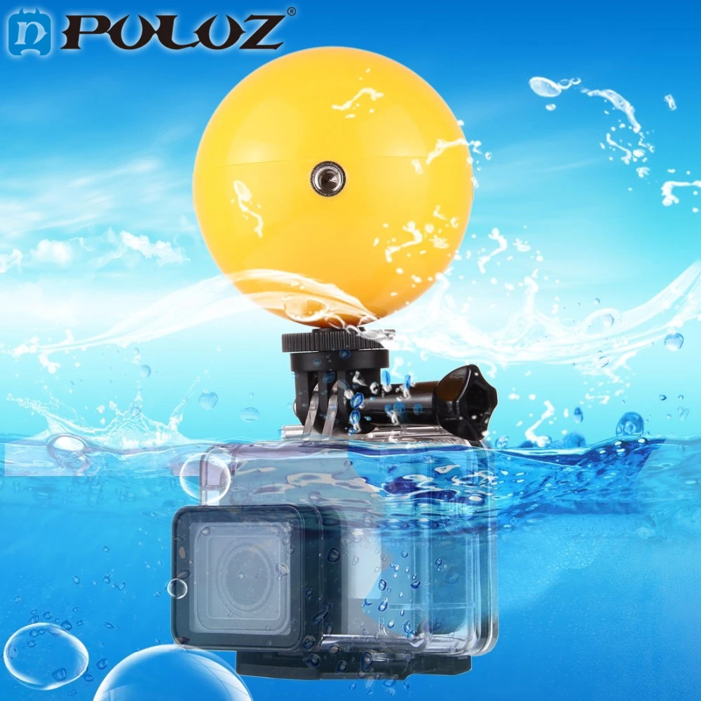 PULUZ Underwater Camera Floating Ball Buoyancy ball Multifunction Mini Floaty Holder for Gopro 5