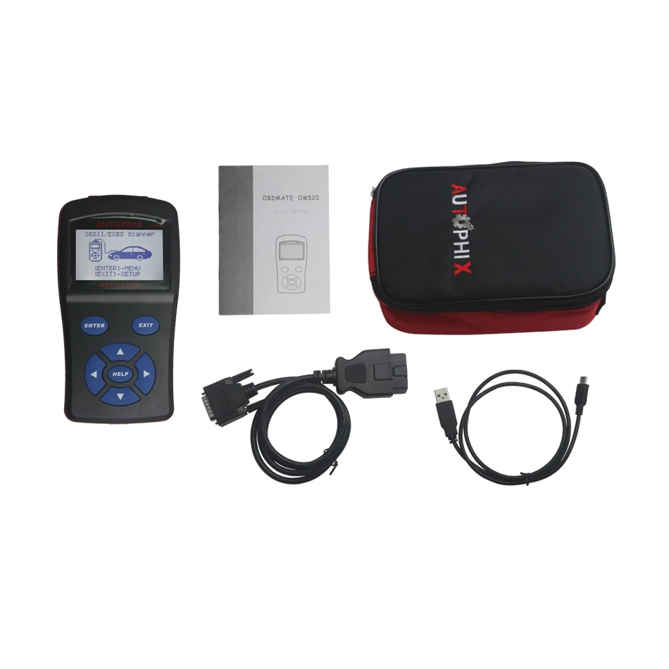 Автомобильный диагностический сканер OBD2 OBDMATE OM520 ЖК дисплей OBDII/EODB интерфейс OBD 2 II