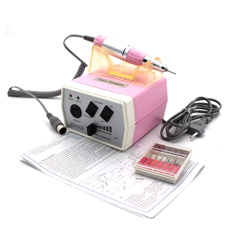 Billig 35 W EN400 Pro Elektrische Nagel Bohrer Maschine Nail art Ausrüstung Maniküre Pediküre Dateien Elektrische Maniküre Bohrer   Zubehör
