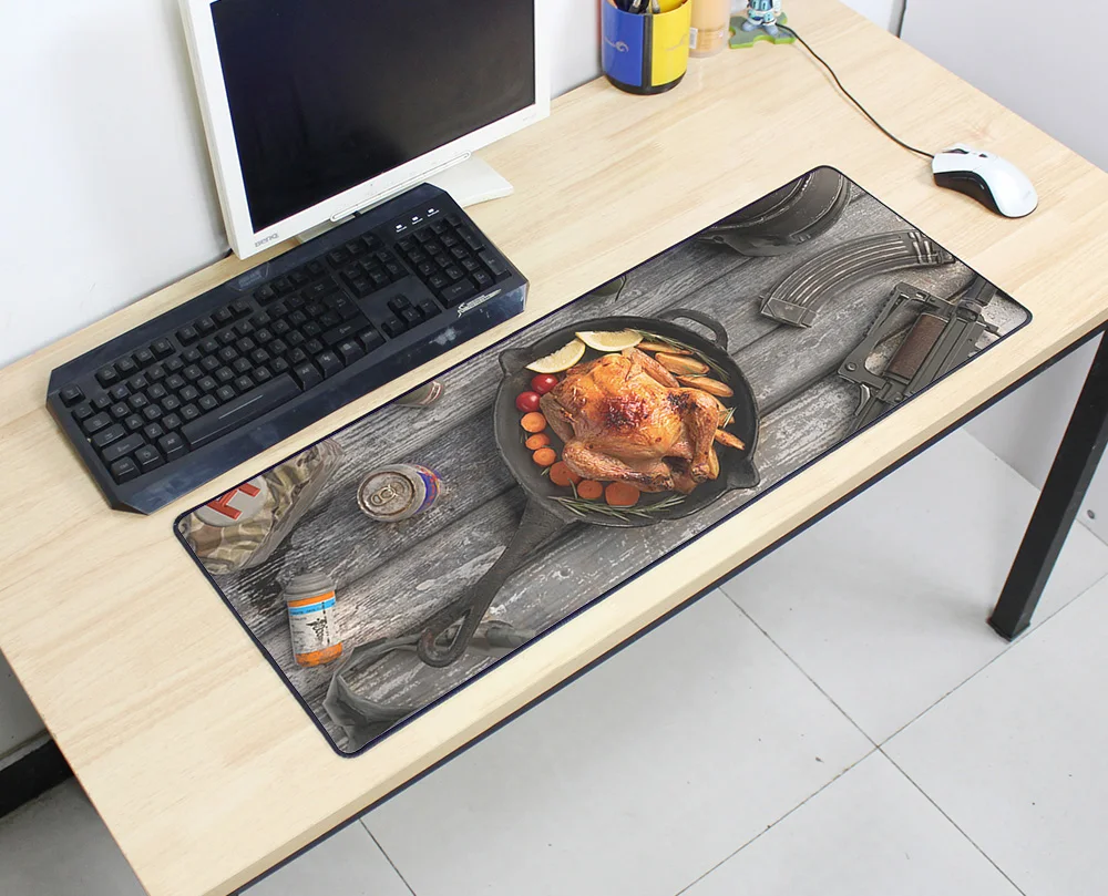  pubg 80cmX30cm Super big Mousepads Gamer Gaming Mouse Pads Keyboard Desk Mat for Chicken Dinner Tap