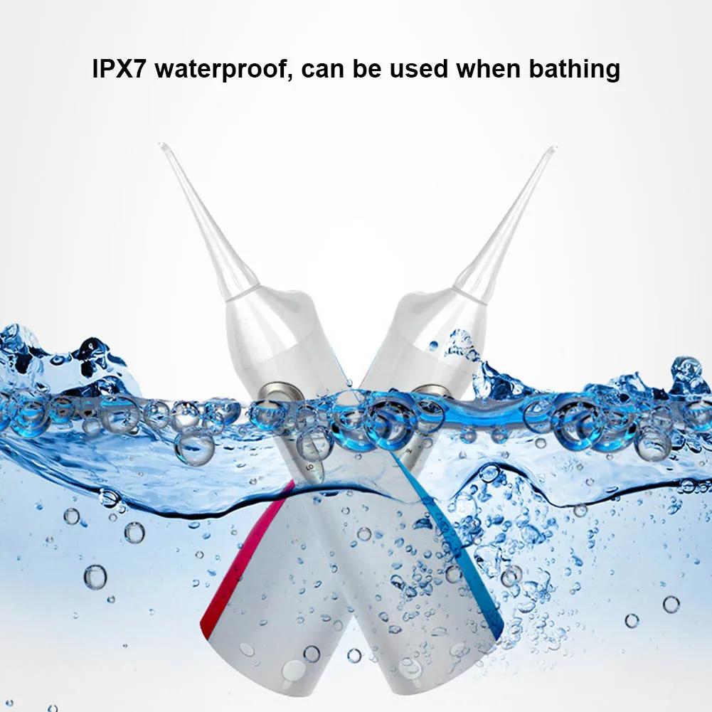 

Electric Water Jet Pick Set Waterproof Teeth Care Cleaning Dental Oral Irrigator Tooth Cleaner Kit HJL2018