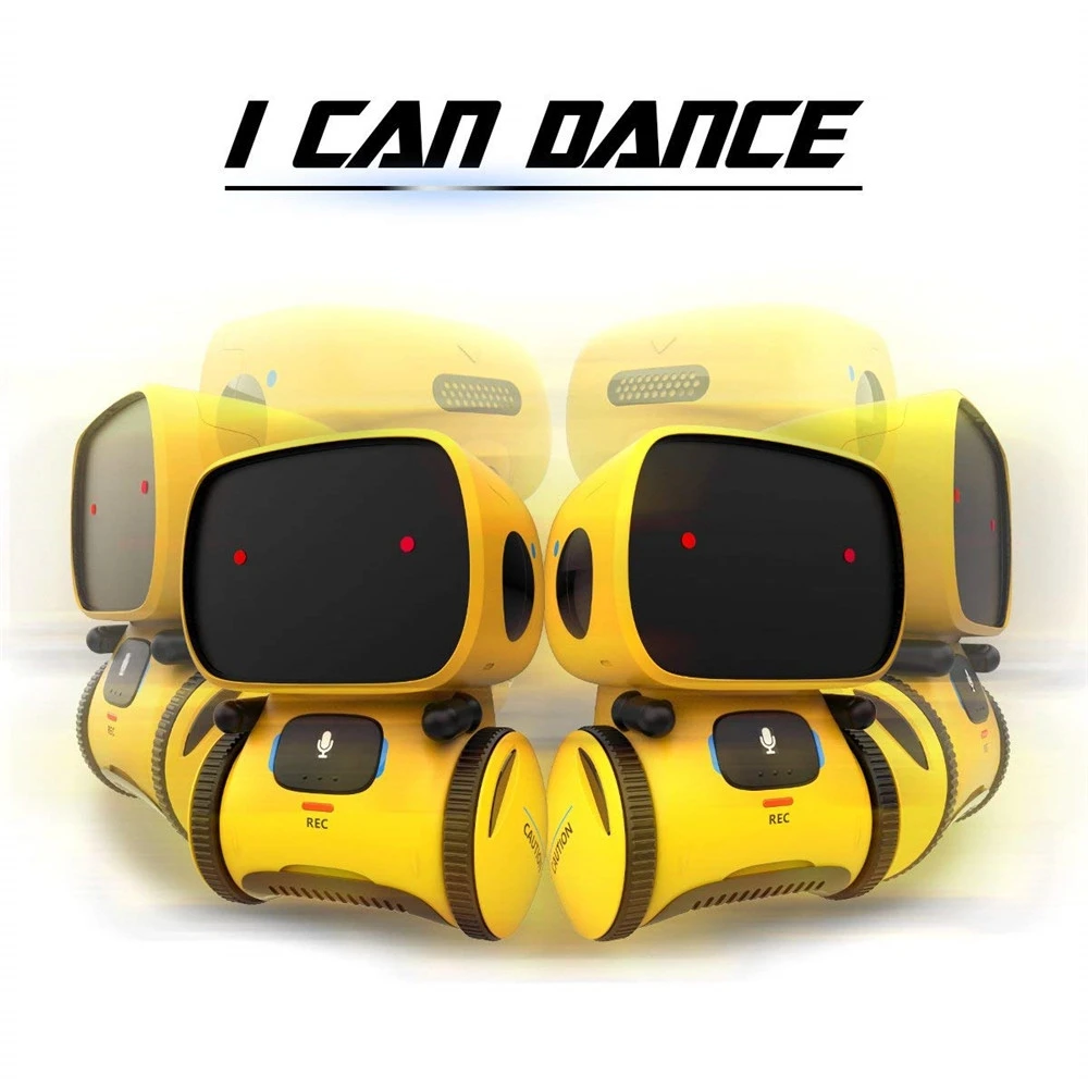 Smart Dance Robot Electronic Walking Toys Voice Control Touch Sensing Interactive Robot Educational For Children VS JJRC R2 R3 (8)