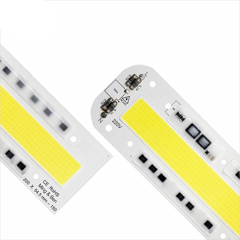 Умный IC светодиодный светильник COB Чип IP65 30 Вт 50 70 100 150 AC 220 В 110 Высокая мощность