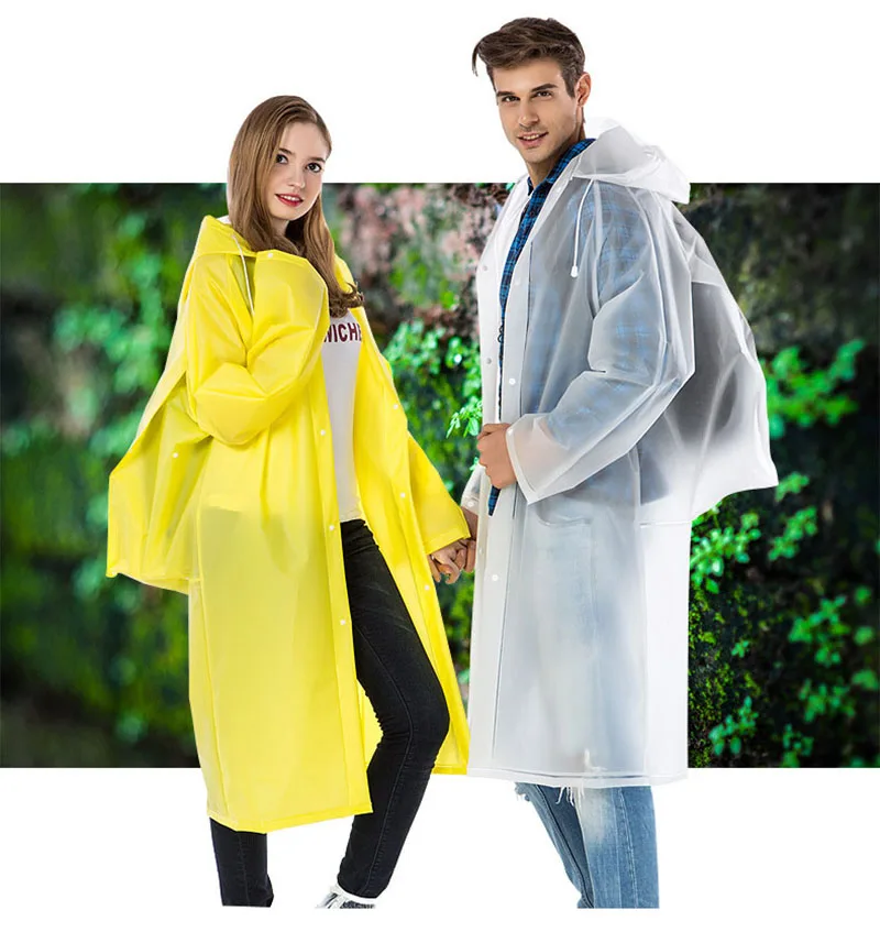 Hooded Jacket Raincoat With Backpack Poncho Transparent Camping Waterproof Rainwear Outdoor Sports Tool Cycling Climb Equipment (9)