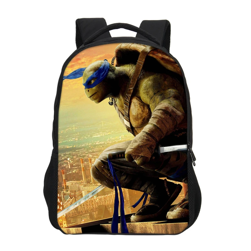 

VEEVANV Brand Designer Super Hero Teenage Mutant Ninja Turtles Backpacks For Boys Girls Fashion 3D Printing Bag Bookbag Mochila