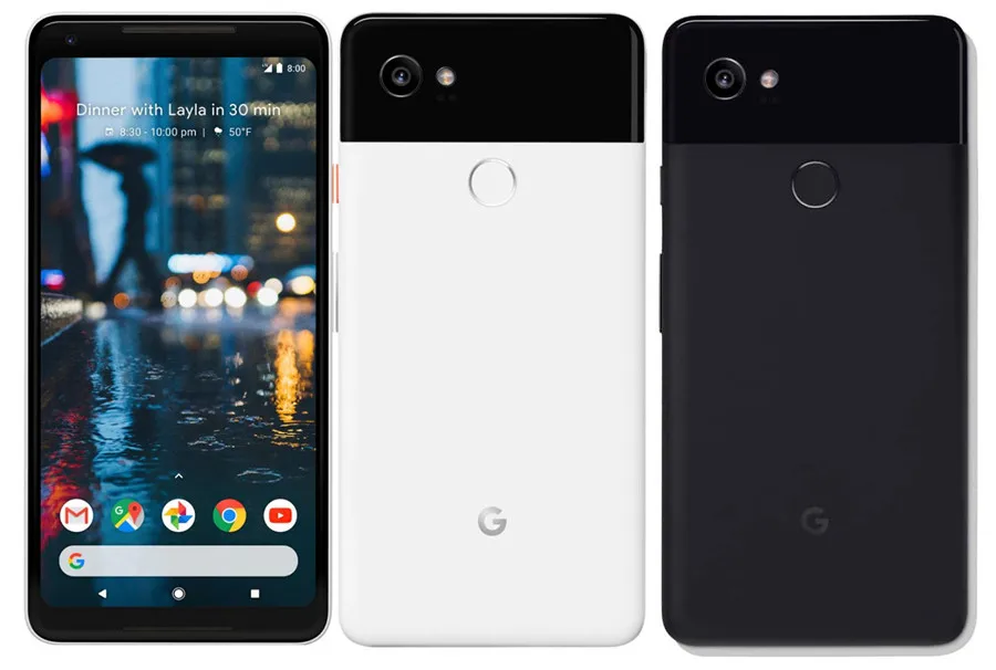 Google Pixel 2 XL 2XL разблокированный GSM LTE Android мобильный телефон 6,0 ''12.2MP Восьмиядерный ОЗУ 4 Гб ПЗУ 64 Гб AMOLED отпечаток пальца