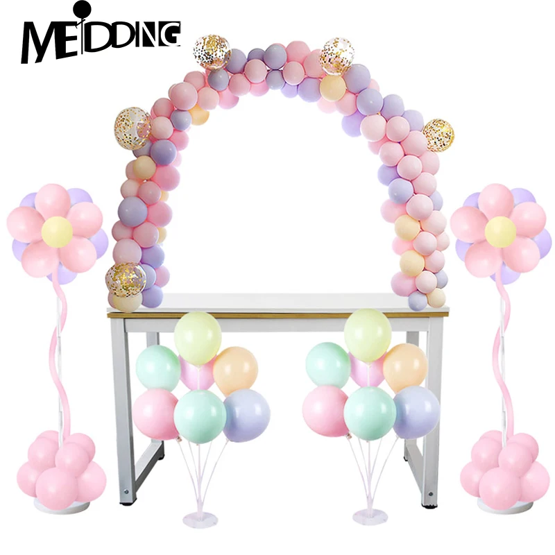

49pcs Balloons Arch Suit Balloon Holder Stand Birthday Party Decor Kids Balloon Stick Table Decor Accessories Wedding Supplies