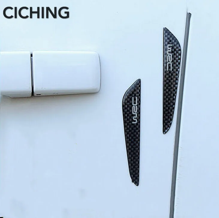 

4pcs/lot Door protection stickers Car Door Protector Fiber for Dacia duster logan sandero stepway lodgy mcv 2 dokker