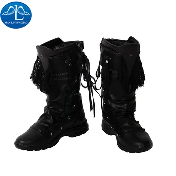 

MANLUYUNXIAO New Arrival Doctor Strange Karl Mordo Boots Halloween Cosplay Boots For Men