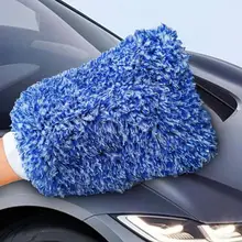 Ультратонкие перчатки для мытья автомобиля щетки микрофибры окна автомобиля мотоциклетная Шайба чистящие рукавицы тканевые салфетки