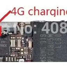 10 шт./партия для iPhone 4 4G L2_PMU зарядная катушка зарядного устройства без зарядки фиксирующая часть на материнской плате