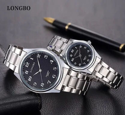 LongBo Famous Brand Luxury Lovers' watches women full stainless steel Business ladies men analog quartz-watch hour clocks female LongBo Famous Brand Luxury Lovers' watches women full stainless steel Business ladies men analog quartz-watch hour clocks female