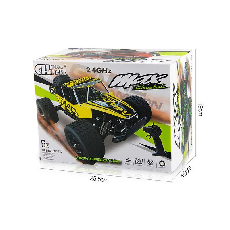Radio Controlled Machine RC Car 2.4G 20KMH High Speed Racing Car Climbing Off Road Remote Control Car RC Electric Car 120 (6)