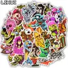 50pcs Terror Series Sticker Graffiti Skeleton Dark Funny Stickers for DIY Sticker on Travel case Laptop Skateboard Guitar Fridge ► Photo 1/6