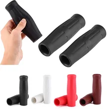 1 пара "-7/8" Универсальный Мотоцикл Велосипед Винтаж Классический Руль ручные ручки бар черный высокое качество резиновый материал