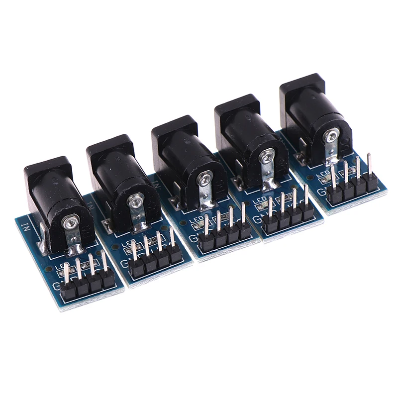 5 шт./лот DC разъем питания модуль адаптер пластина плата для Arduino|Соединители| |