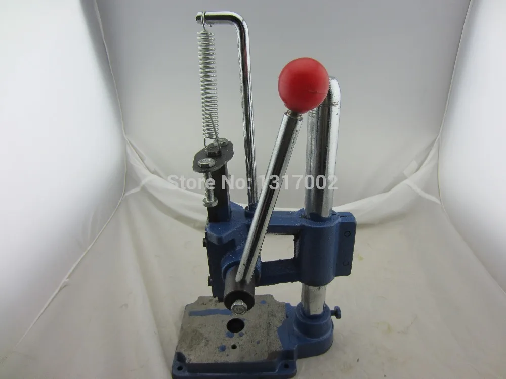 Печатная машина, Пробивное устройство с синим цветом, ювелирный инвентарь для отработки ударов, ювелирные инструменты и машина