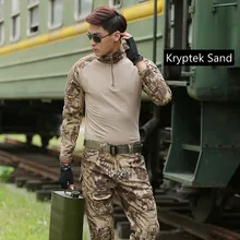 Одежда для охоты на открытом воздухе Gen G 3 рубашка брюки Trousurs Униформа Наборы костюм Kryptek Черный ACU армейская стрельба тактическая одежда снаряжение