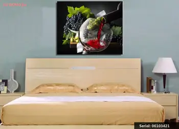

Wine Glass Still life Modern oil Painting Drawing art Spray Unframed Canvas wine scarf square miniature iron wall wire06103421