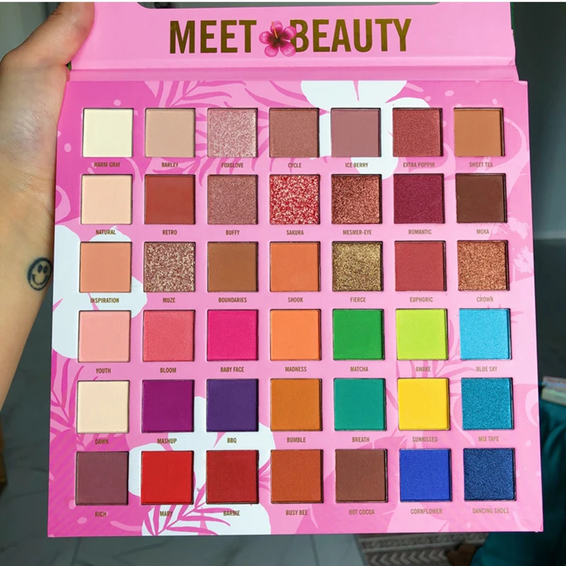 

Eyeshadow Palette 42 Color Eye Shadow Make Up Pigments Glitter Matte Eyeshadow make-up pallete