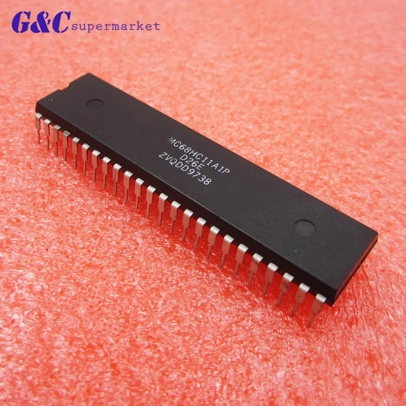 1/5PCS MC68HC11A1P MC68HC11A1 68HC11A1P DIP-48 8-Bit Microcontrollers