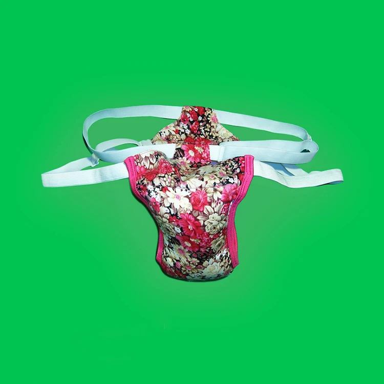 Сексуальное нижнее белье с изображением гигиены из физиологического хлопка для