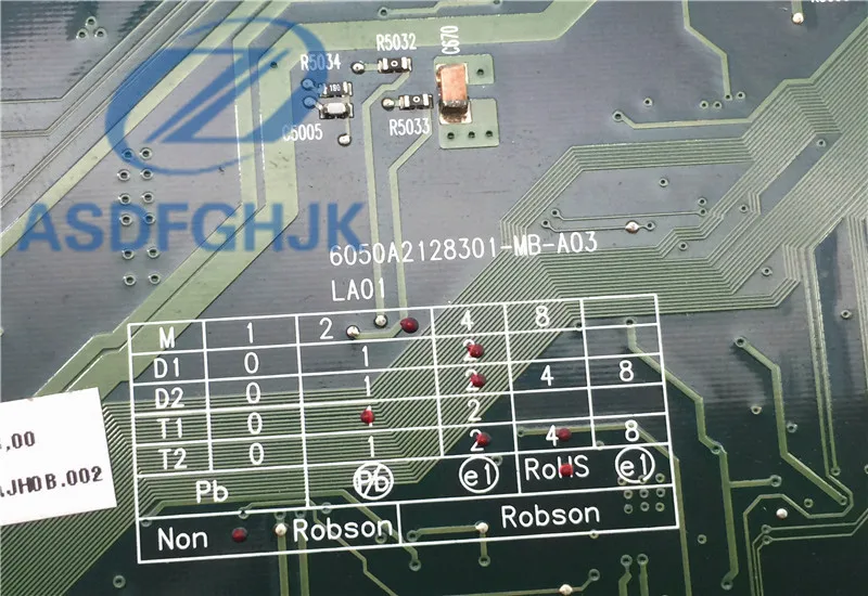 wonderful  Laptop motherboard P/N:1310A2128303 MBAJH0B001 for Acer FOR Aspire 9920 9920G series 6050A2128301-M